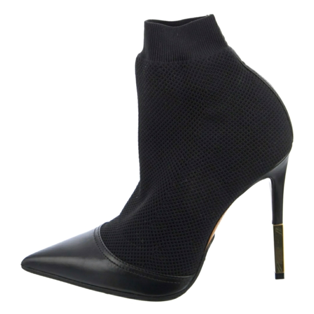Balmain booties heels